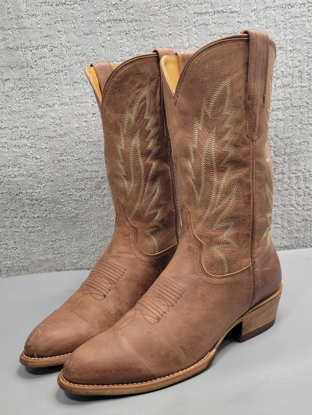 Tecovas The Jamie Women's US Size 8.5B Scotch Goat Pull on Western Boots - Picture 9 of 13